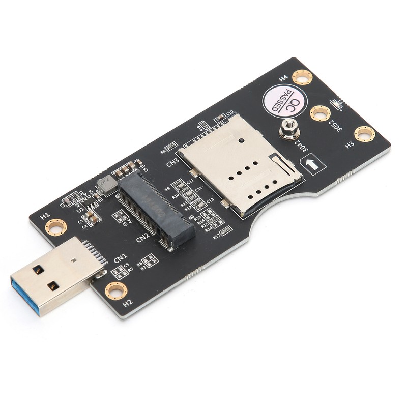 M.2 to USB 3.0 Adapter Riser Card with SIM Card