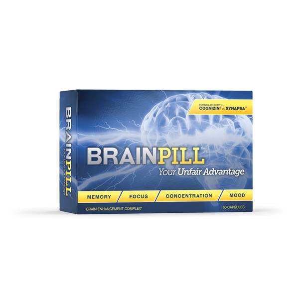 Leading Edge Health Brain Pill Brainpill Synapsa & Cognizin 60