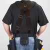 UMYLOV Tool Belt Suspenders for Men, Adjustable Padded Carpenter Tool