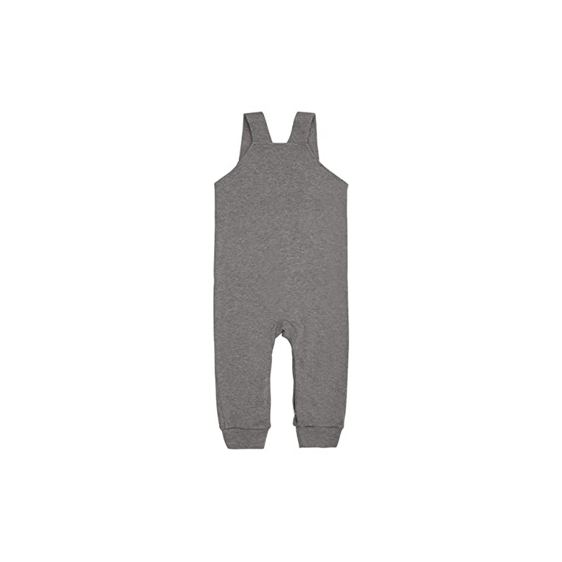 loud + proud Unisex Baby Dungarees, GOTS Certified Toddler Romper