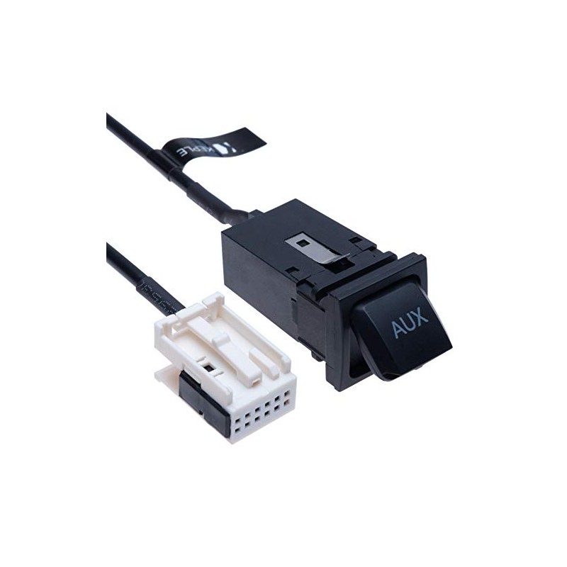 Keple AUX Car Switch + AUX 12 pin Connecting Wire