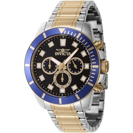 Invicta Pro Diver Men 45mm Stainless Steel Steel Black dial VD54B Quartz