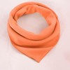 Ideed Orange Neck Scarf Ascot Bandana Hankerchief Daphne Costume Accessories