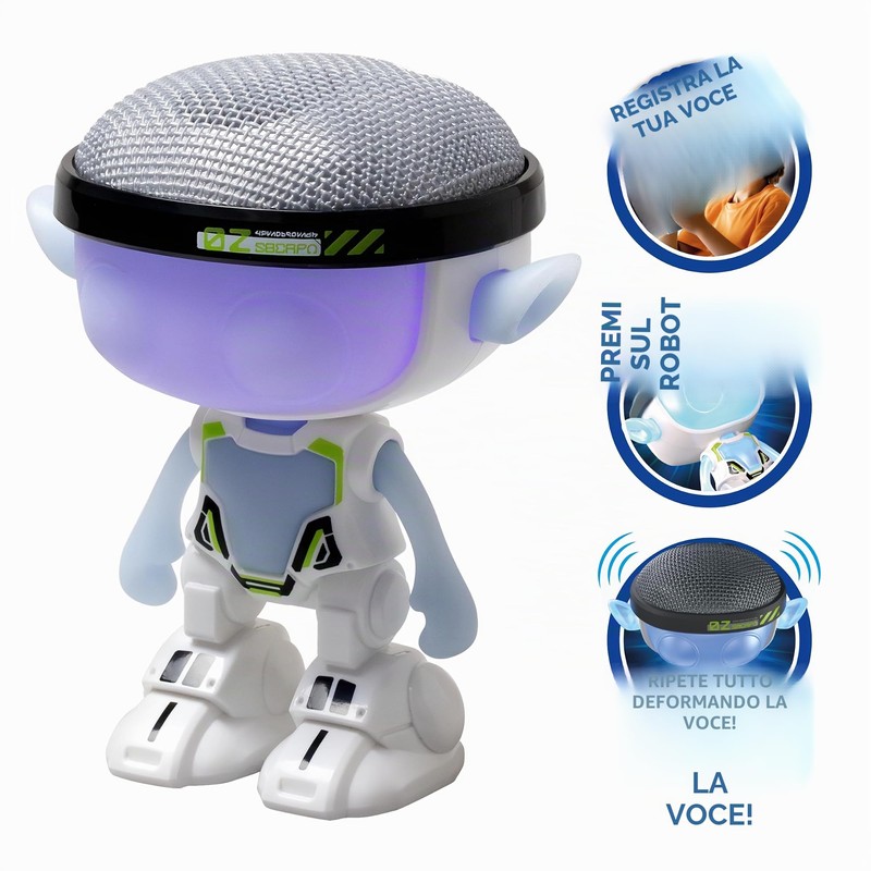 Silverlit - Ycoo - Robot Talkimon interattivo - Registra la