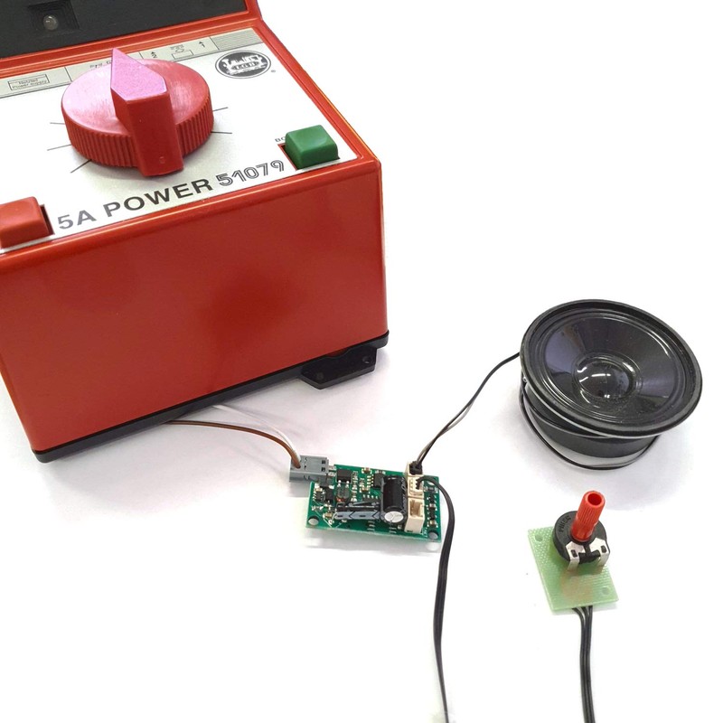 ML-Train Sound Basic-S Church Bell for All Locomotives - Garden