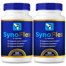 (2 Pack) SynoFlex – Syno Flex Natural Joint Support for Comfort, Flexibility & Active Mobility | Daily Gentle Formula for Movement & Recovery | Easy-to-Take Everyday Pills (120 Capsules)
