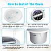 V2262-50 7 Inch Bathroom Exhaust Fan, 1.0 Sones, 50 CFM
