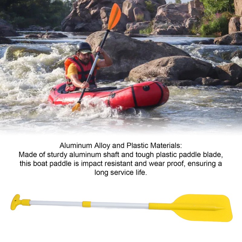 Telescoping Emergency Paddle Aluminum Alloy Plastic UV Proof Inflatable Boat
