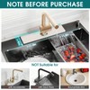 EdenDwell Quick Dry Stone Faucet Mat for Kitchen Sink -