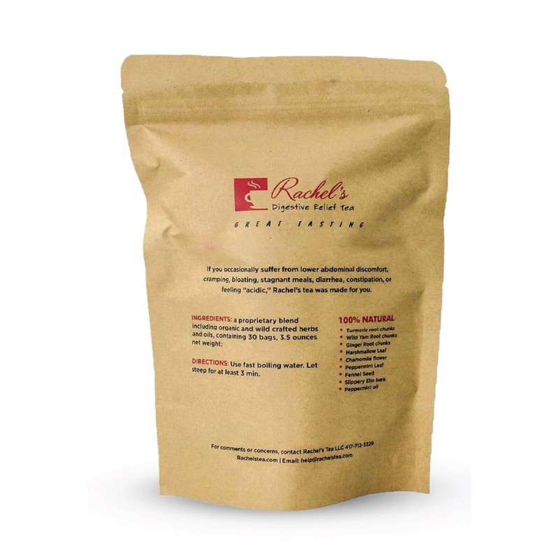 Rachel's Tea (60 Bags/120 Cups) Rachel’s Tea: Turmeric, Wild Yam,