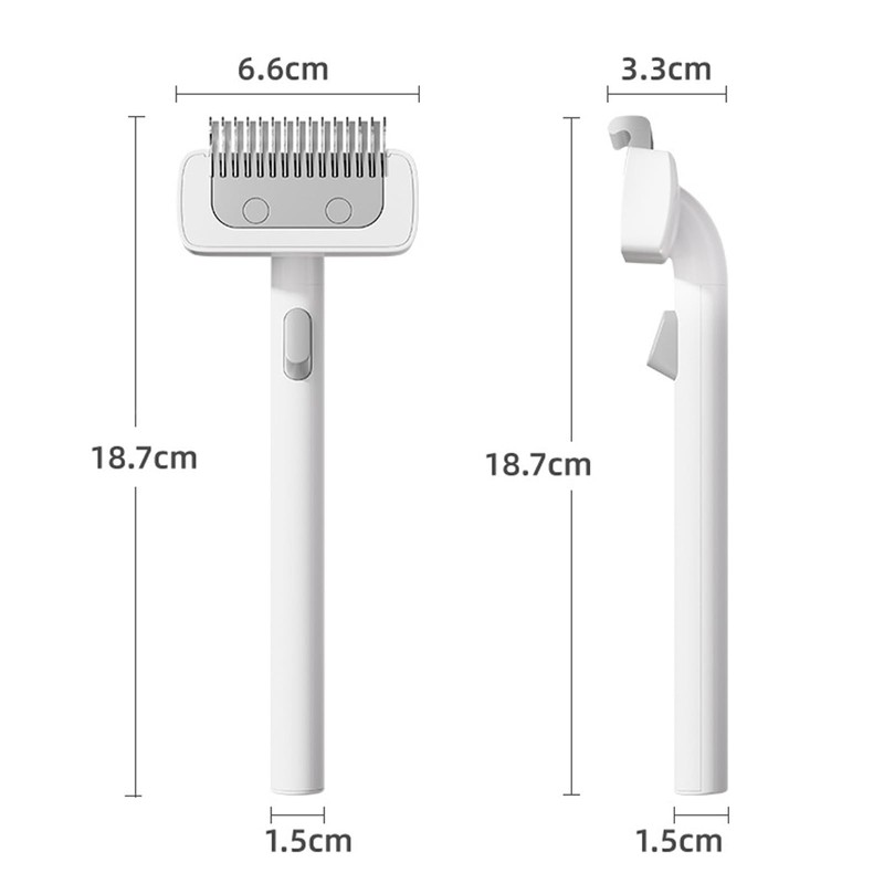 Cat Dog Comb for Short Haired Cats Dogs, Painless Cat