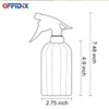 OFFIDIX Glass Spray Bottle, Plant Mister with Adjustable Nozzle 0.4L/13.5oz