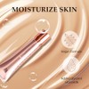 Base Maquillaje Líquida Mate Impecable Cobertura Total Aceite Fórmula Hidratante