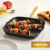 Farberware Forged Induction Ceramic Cookware Nonstick Square Grill Pan/Griddle Pan,