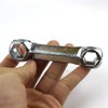 Bike Repair Tool Durable Dog Bone Shape Hexagon Wrench Zinc