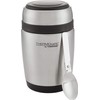 Thermos 190525 Curved Stainless Steel Food Flask with Spoon, 400