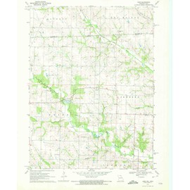 YellowMaps Azen MO topo map, 1:24000 Scale, 7.5 X 7.5 Minute, Historical, 1970, Updated 1972, 26.8 x 22 in - Paper