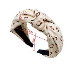 Headbands for Women, Alice Bands, Mixed Printed Fabric Hair Band, Adult Women, Hair Bands, Fashion Headbands, Knot Hair Accessories (hairband_6cafe)