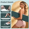 HAHE Foldable Yoga Exercise Mat, 74"Lx32"Wx1/3"Thick, TPE Workout Mat