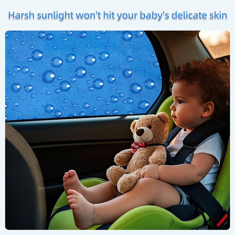 Aokway Side Window Sunshade Sun Shade for Car Window Double