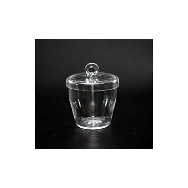 Quartz Crucibles Lab Crucible with Lids (10 ml, 50 ml,