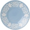 Minoru Pottery LINTU 145 Plate, Aqua