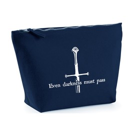 Hippowarehouse Even Darkness Must Pass Printed Make up Cosmetic wash Bag 18x19x9cm