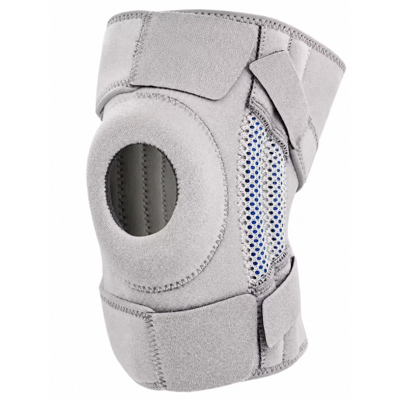 Knee Brace with Side Stabilizers for Sports Support – Adjustable