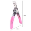 TRIXES Nail Tip Cutter - False Acrylic Nail Cutter -