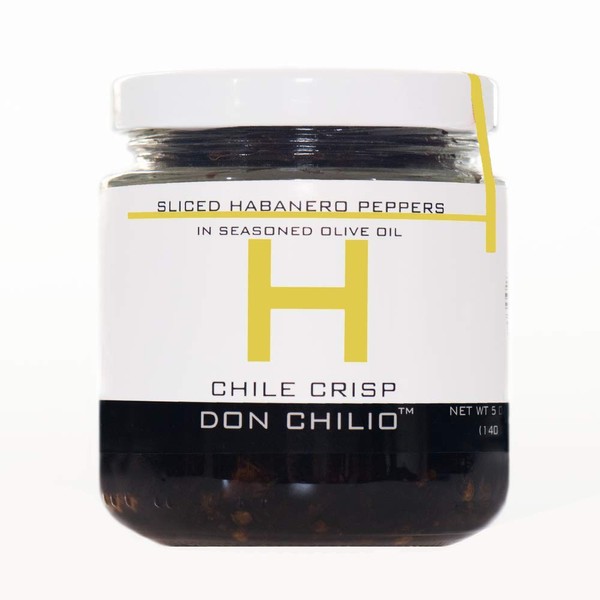 Don Chilio Chile Crisp Crispy Sliced Habanero Fried Chili Peppers in