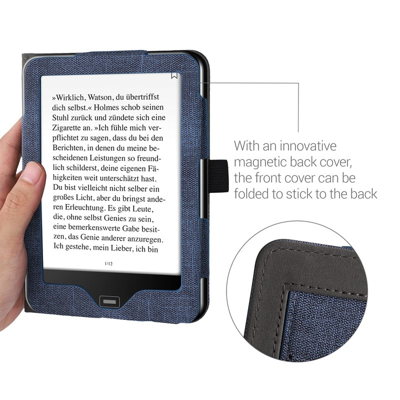kwmobile Case Compatible with Tolino Vision 1/2 / 3/4 HD