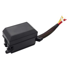 12 Volt  Relay Block with 40A JD1914 Relays 4 Pin RTT7121 Relay Slots 6 ATC/ATO  Holders Relay Box with Harness Waterproof  and Relay Box for Cars Trucks Boats