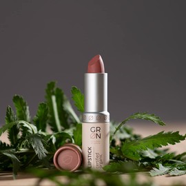 G R N shades of nature [GRÜN] Biokosmetik Lipstick Matte bacarra rose - Bio-Jojobaöl schützt die Lippen - angenehme Textur u. Tragegefühl - gute Haftung - talkfrei - 4 g