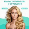 Cepillo para cabello rizado para mujeres,Curly hair brush (Morado)