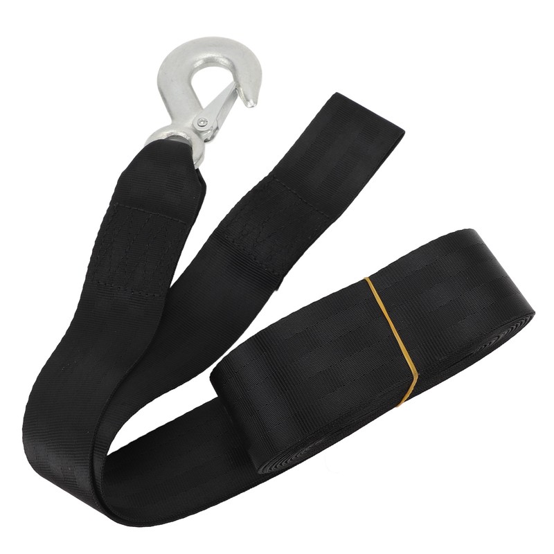 Heavy Duty Winch Strap with Hook 3500lb Load Boat Trailer