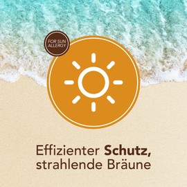 Piz Buin Allergy Sun Cream with SPF 30, Sun Protection for Sensitive Skin, Waterproof and Fast Absorbing, 200 ml