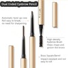 Eyebrow Pencil, 2 PCS Eyebrow Pen, Waterproof Eye Brow Tint