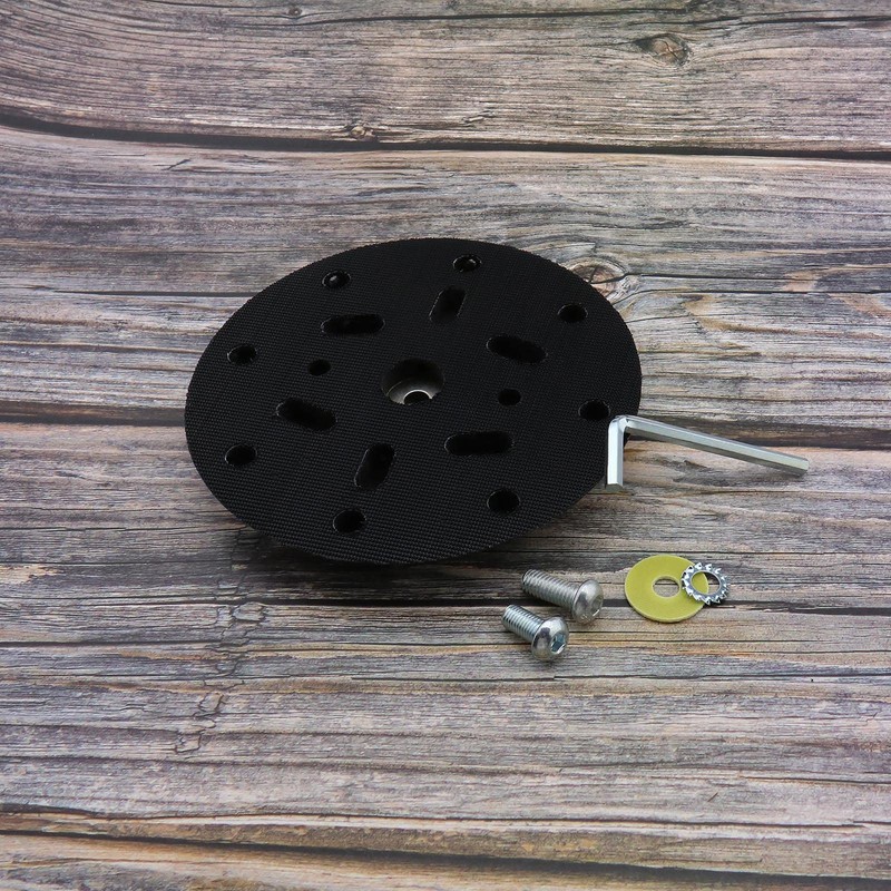 ECSiNG Sanding Discs Support Plate 6 Inch 17 Hole Sander