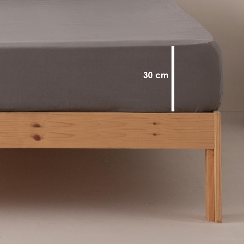 Fitted Sheet 105 x 200 x 30 cm 100% Cotton
