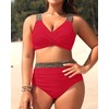 Tempt Me - Conjunto de bikini de talle alto para