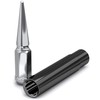 White Knight 3810XL-25AM Chrome 9/16"-18 1-Pc Spline Spike Lug Nut