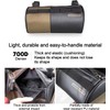 GORIX Bike Handlebar Bag Waterproof Front Bag Cylinder Durable Lightweight