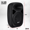 LyxPro 8” Inch Active PA Rechargeable Battery Speaker System, Equalizer,