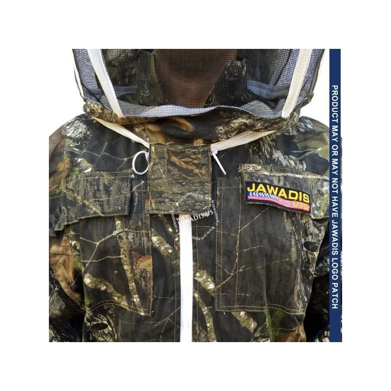 Jawadis USA Medium Adult Camouflage Full Bee Suit - Beekeeping,