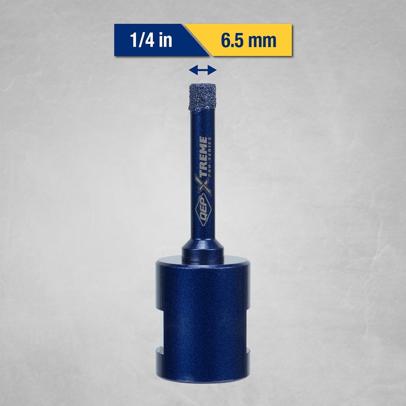 QEP 1/4" Xtreme Diamond Hole Saw for Grinders