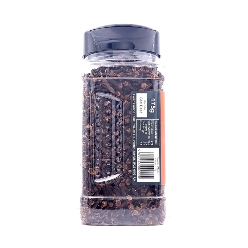 Organic Whole Cloves | 175g | Certified Organic Whole Cloves