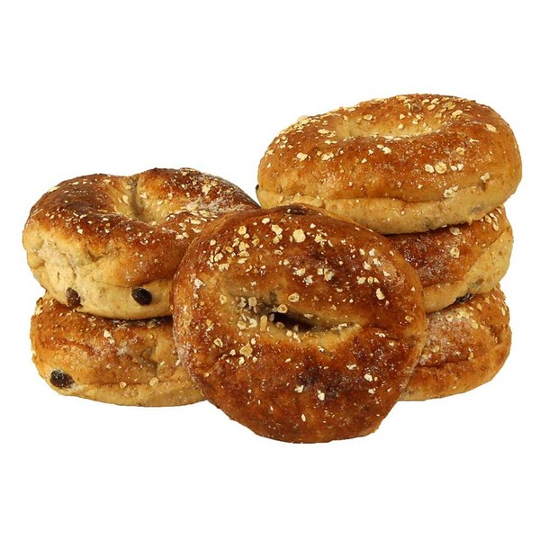 Just Bagels Sliced Multigrain Energy Bagel, 4 Ounce -- 48