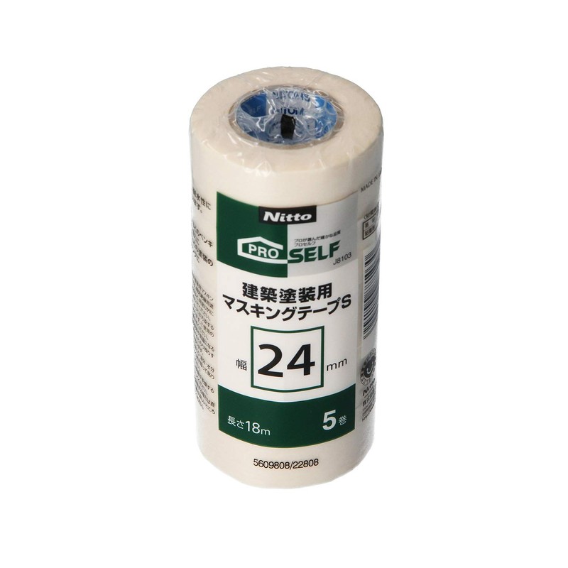 Nitoms J8103 Masking Tape S 0.9 inches (24 mm) x