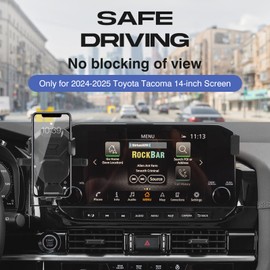 Car Phone Holder for 2022-2025 Nissan Pathfinder Accessories,Adjustable Pathfinder Phone Mount for 14.5-inch Screen,Hands-Free Ultra Stable Phone Stand