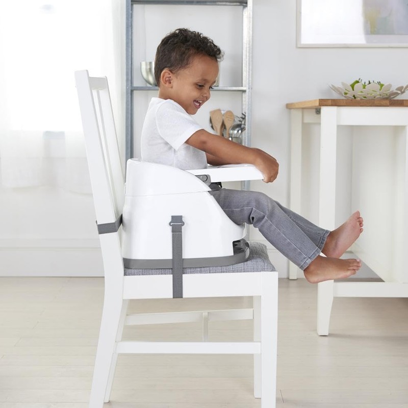 Ingenuity Baby Base 2-in-1 Booster Feeding and Floor Seat with